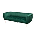 Canapea verde din catifea Noblesse Invicta Interior