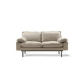 Canapea bej din poliester pentru 2 persoane Retro HK Living