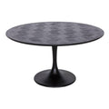 Masa rotunda neagra Blax Richmond Interiors