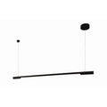Lustra neagra din metal Horizon Maxlight