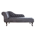 Canapea gri din poliester Chesterfield Invicta Interior