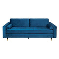 Canapea extensibila albastra Cozy Invicta Interior