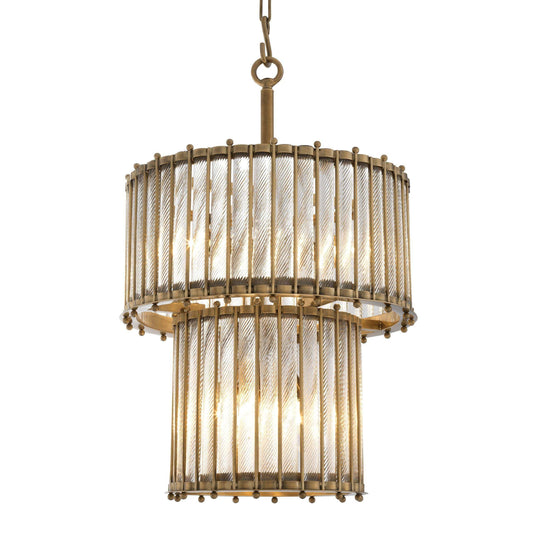 Candelabru gold din alama Tiziano Double Eichholtz