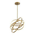 Candelabru gold din aluminiu Cassini Eichholtz