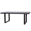 Masa dining neagra 200x100 Blax Richmond Interiors