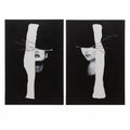 Set de 2 tablouri din panza Woman Denzzo