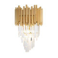 Aplica perete gold din metal si sticla Vogue Maxlight1