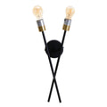 Aplica neagra din metal Fabi Ixia - Poetic Store
