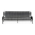 Banca neagra pentru exterior Sofa HK Living1