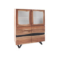 Bufet maro din lemn Amazonas 140 cm Invicta Interior - Poetic Store