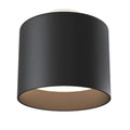 Plafoniera neagra din aluminiu cu led Planet Maytoni