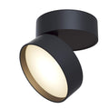 Plafoniera neagra din aluminiu cu led Onda Maytoni