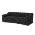 Canapea neagra din poliester Kelly Eichholtz1