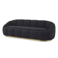 Canapea neagra din poliester boucle Inger Eichholtz - Poetic Store