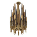 Candelabru gold din sticla si fier Vertical Eichholtz1