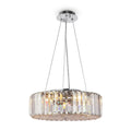 Candelabru silver din sticla cu 6 becuri Recinto Maytoni1