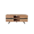 Comoda TV maro din lemn 160 Amazonas Invicta Interior1