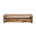 Comoda TV maro din lemn 170 cm Craft Invicta Interior1