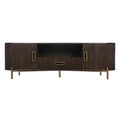 Comoda TV maro din lemn Luxor Richmond Interiors - Poetic Store