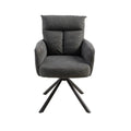 Scaun dining rotativ gri Big George Invicta Interior - Poetic Store