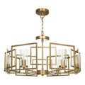 Candelabru gold din metal cu 6 becuri Bowi Maytoni