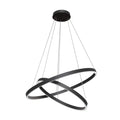 Lustra neagra din aluminiu Rim Maytoni1