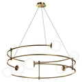 Lustra gold din metal Balance Long Maytoni - Poetic Store