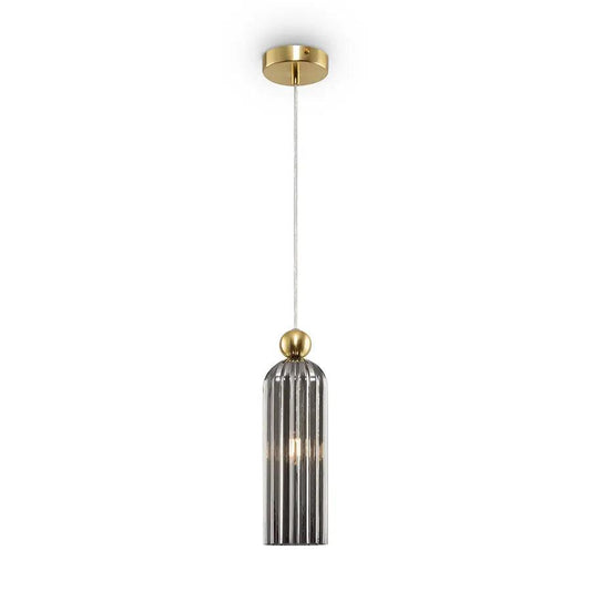 Lustra gri din sticla Antic Maytoni - Poetic Store