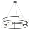 Lustra negru din metal Balance Long Maytoni - Poetic Store