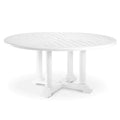 Masa alba rotunda pentru exterior 160 cm Bell Eichholtz1