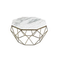 Masa cafea alba din marmura Diamond Invicta Interior1