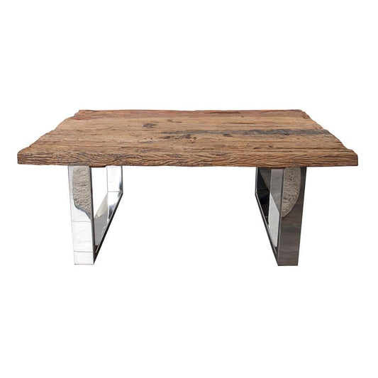 Masa cafea din lemn si metal Euphoria Invicta Interiors1