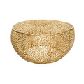 Masa cafea gold 80 cm Leaf Invicta Interior1