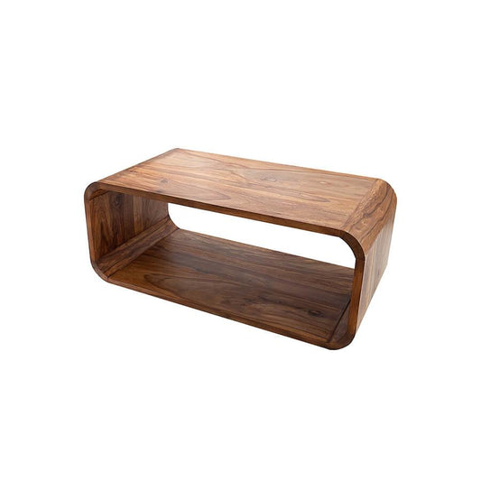 Masa cafea maro din lemn 100 cm Cubus Invicta Interior1