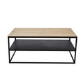 Masa cafea maro din lemn 95 cm Apartment Invicta Interior1