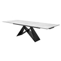 Masa dining alba extensibila 260 cm Prometheus Invicta Interior1