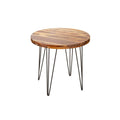 Masa rotunda maro 80 cm Makassar Invicta Interior1