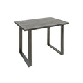 Masa bar gri din lemn Iron Craft Invicta Interior - Poetic Store