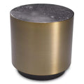 Masuta rotunda gold din marmura Porter Eichholtz1