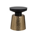 Masuta neagra gold din fier Freddie Richmond Interiors - Poetic Store