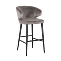 Scaun bar gri stone Indigo Richmond Interiors