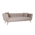Canapea kaki din catifea Huxley Richmond Interiors
