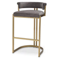Scaun bar gri din catifea Counter Dante Eichholtz1