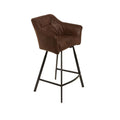 Scaun bar maro din poliester Loft Invicta Interior1