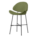 Scaun bar verde Cheri Low Velours Iker1