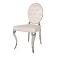 Scaun bej din catifea Modern Baroque Invicta Interior1