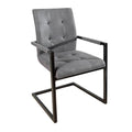 Scaun dining gri Oxford Invicta Interior1
