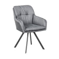 Scaun-dining-gri-din-poliester-Lounger-Invicta-Interior-1
