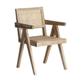 Scaun dining natur din lemn Cieza Vical1