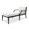 Scaun lounge alb negru Bella Vista Eichholtz1